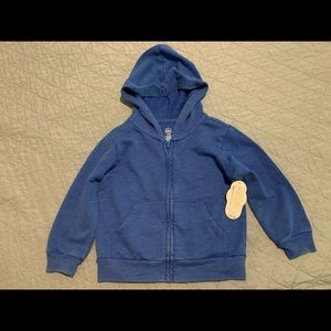 Little kids boys zip up hoodie